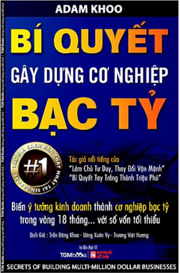 Bí quyết gây dựng cơ nghiệp bạc tỷ