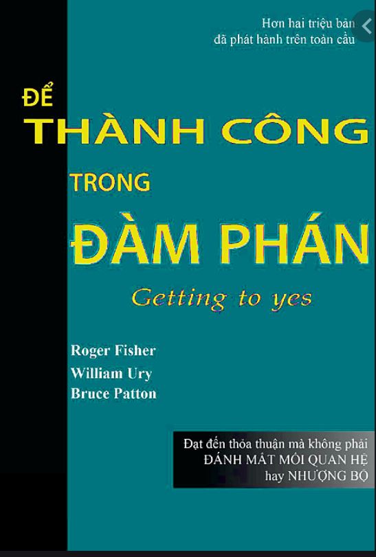 Để thành công trong đàm phán