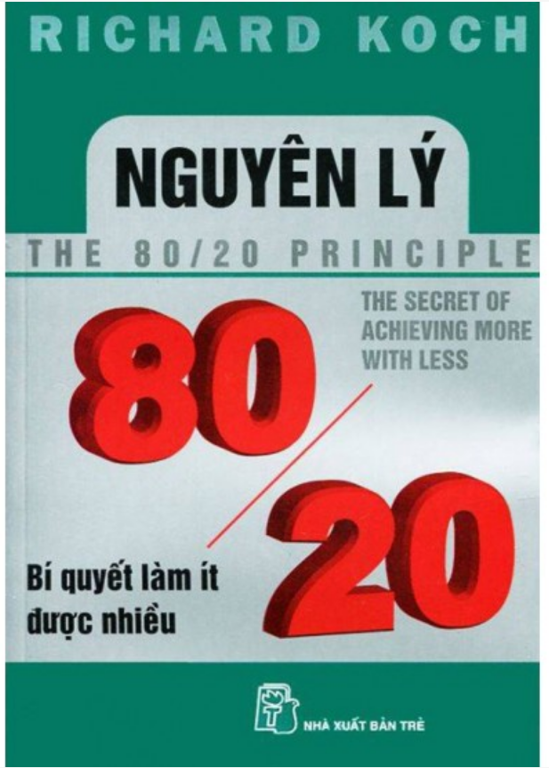 Nguyên lý  80/20 - Làm ít được nhiều